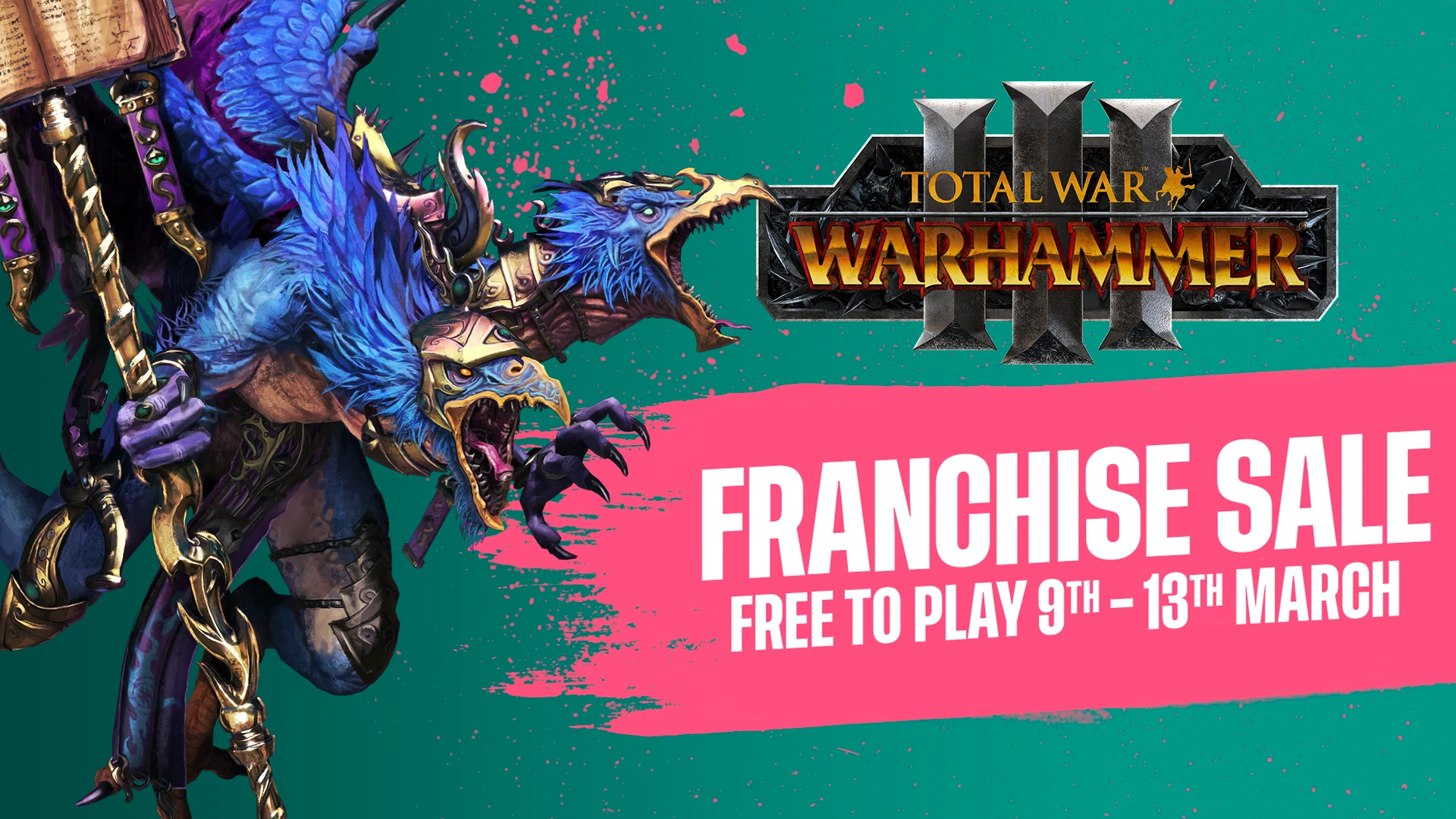 В Steam проходят бесплатные выходные стратегии Total War: Warhammer 3