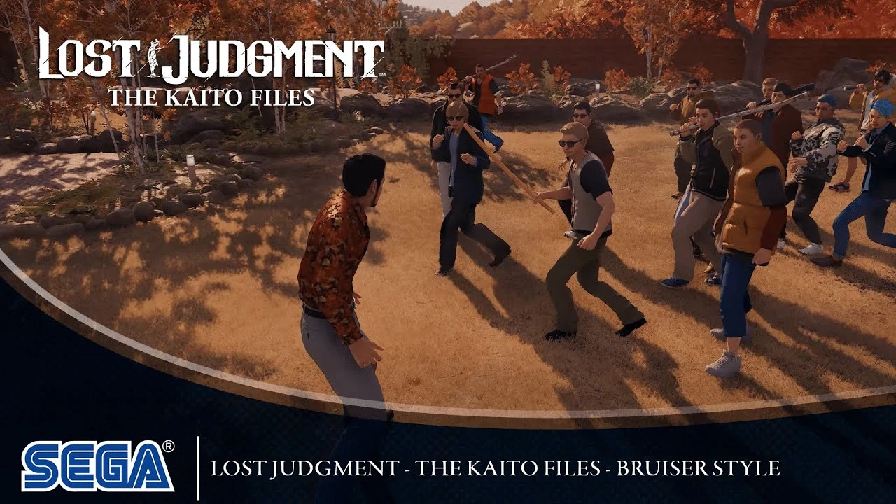 Появились два геймплейных ролика дополнения The Kaito Files для Lost Judgment с боевыми сценами