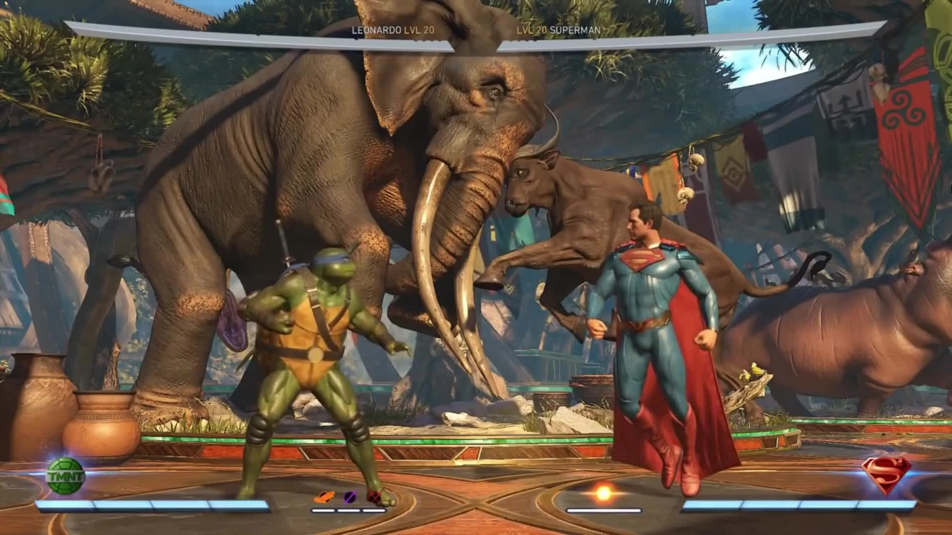 20 минут геймплея Injustice 2 с участием Черепашек-ниндзя