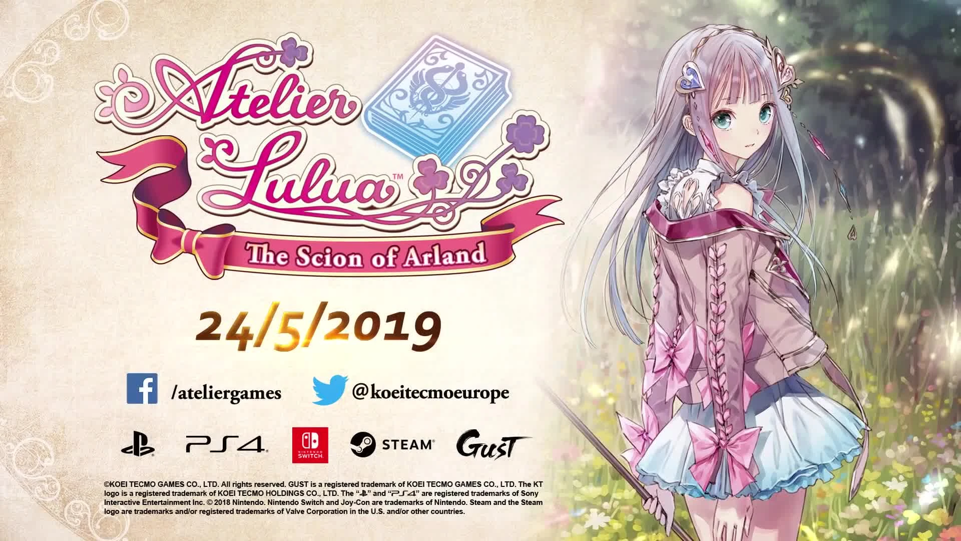 Релизный трейлер Atelier Lulua: The Scion of Arland