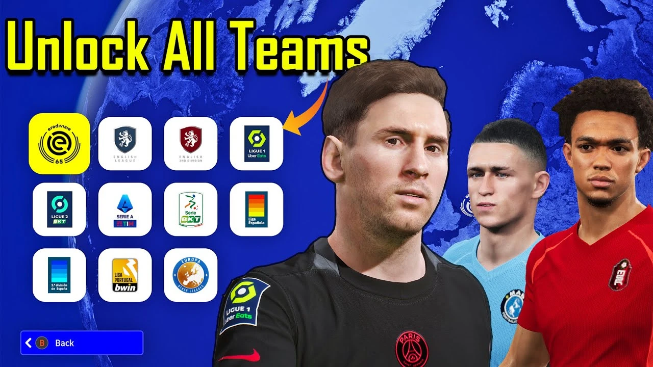 eFootball 2024 "Модифицированное меню" [3.6.2]