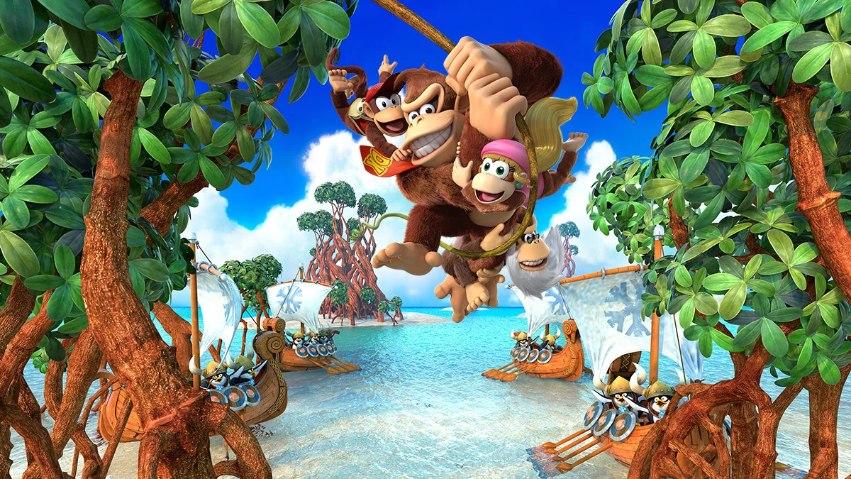 Switch-версия Donkey Kong Country: Tropical Freeze продается куда лучше оригинала в Японии, игры для консоли доминируют