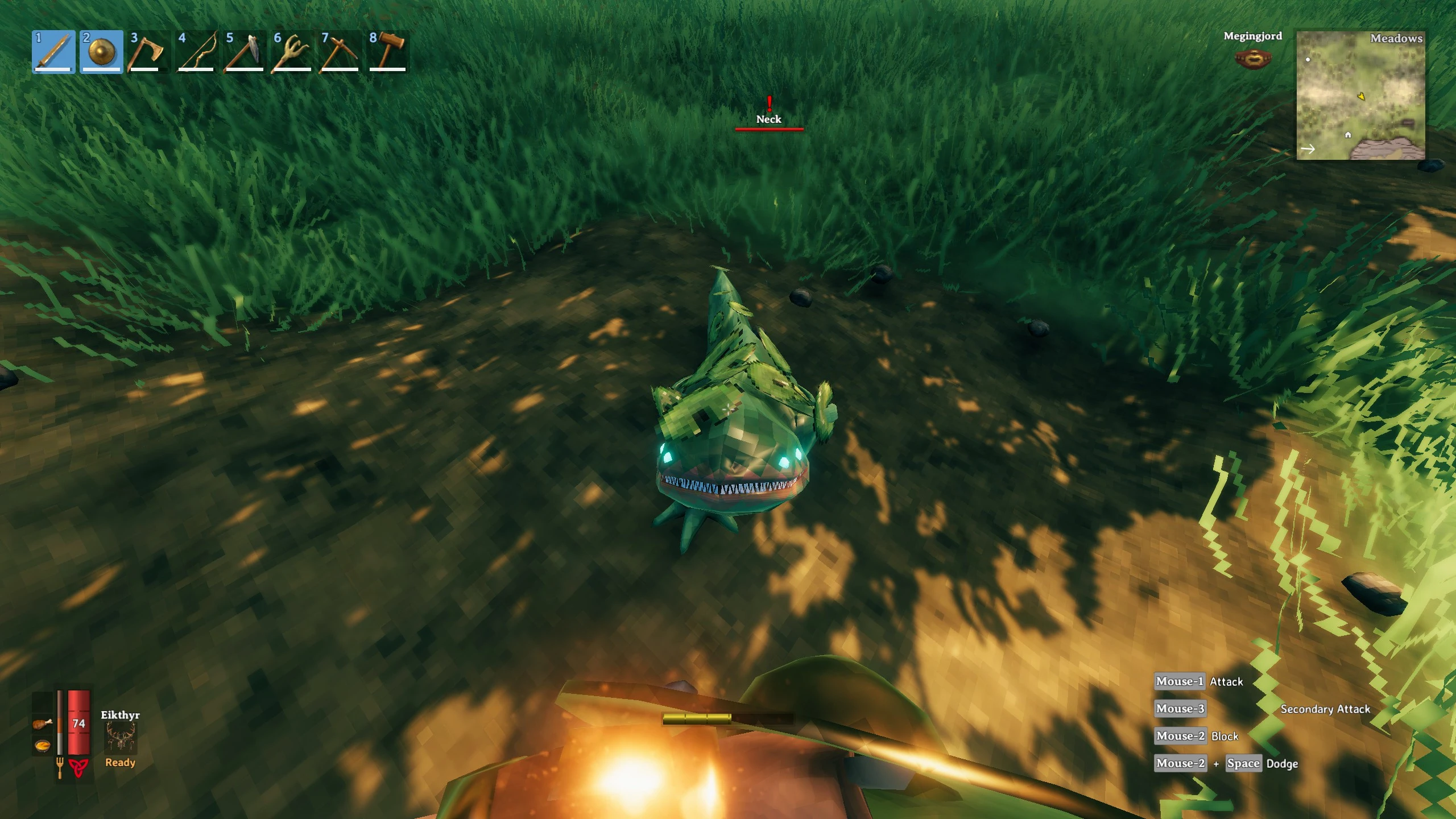 Valheim "Вид от первого лица 0.0.8e"