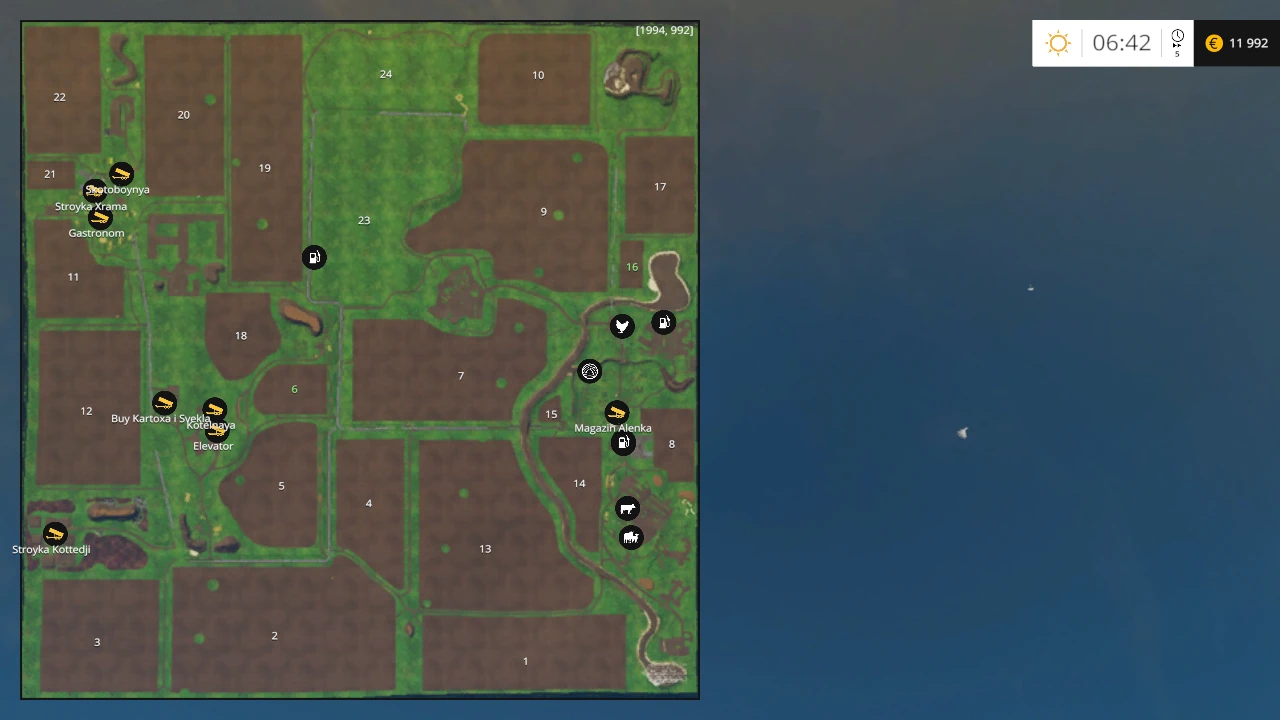 Farming Simulator 15 "Деревня Максимовка v 1.5"