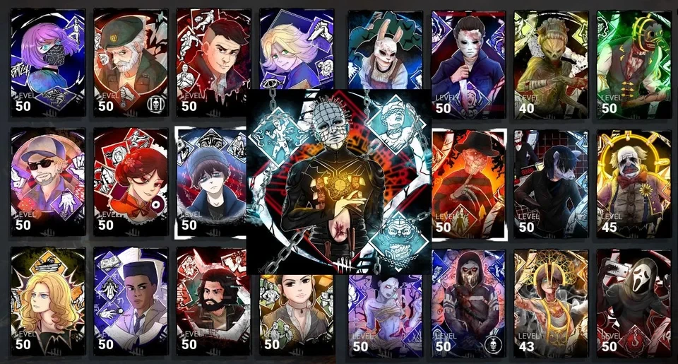 Dead By Daylight "Аниме портреты Выживших и Убийц" I 5.2.2