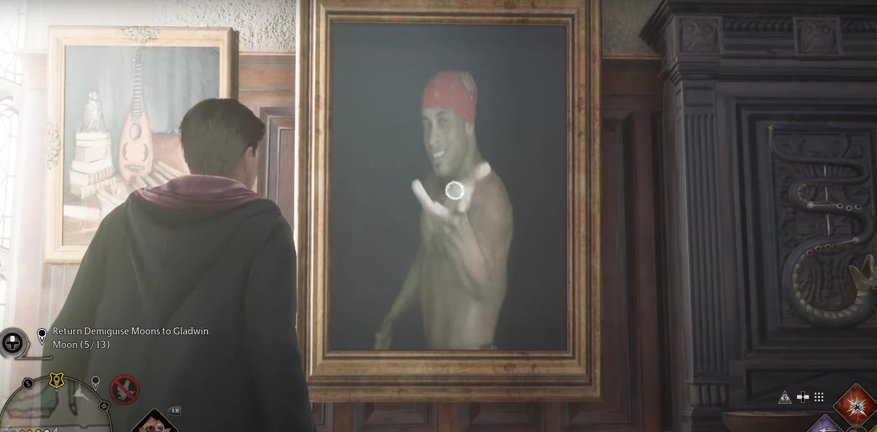 Hogwarts Legacy "Портреты Рикардо Милоса"