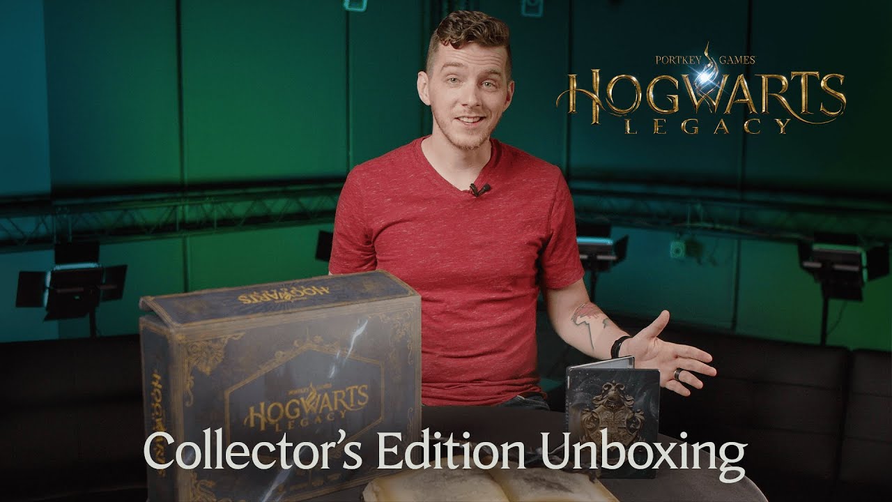 Распаковка коллекционного издания Hogwarts Legacy