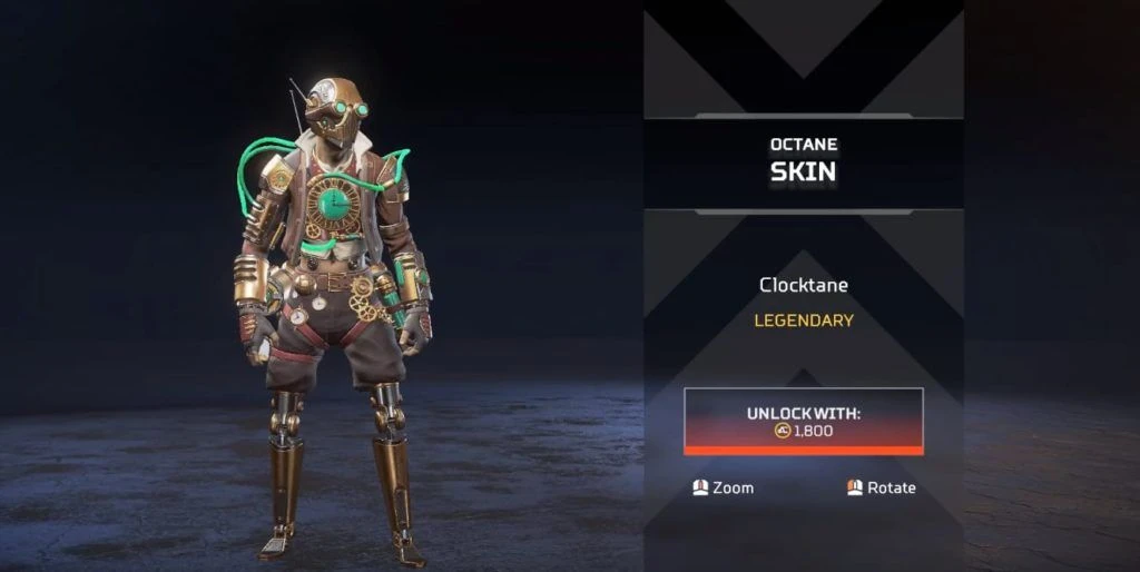 Который час, Эрик? Фанаты Apex Legends посмеялись над художником, который выпустил скин с ошибкой