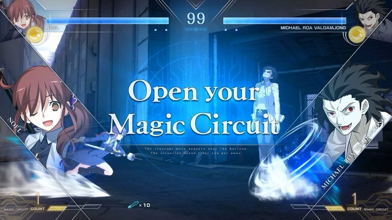 Новый геймплейный трейлер Melty Blood: Type Lumina, где Роа получает реванш против Ноэль