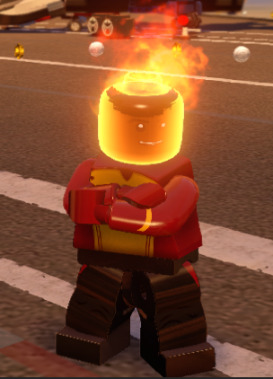 LEGO Marvel's Avengers "Огненній шторм/Firestorm (Legends of Tomorrow) CMM MOD"