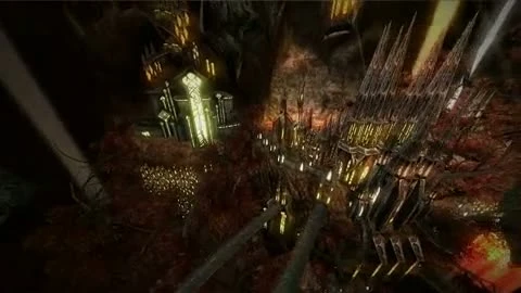 Disciples 3 "Elves Town Flythrough"