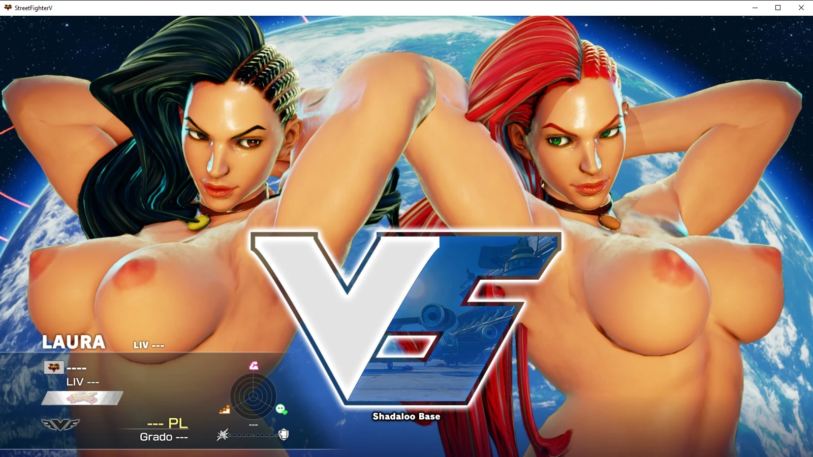 Street Fighter 5 "Nude Laura Mod"