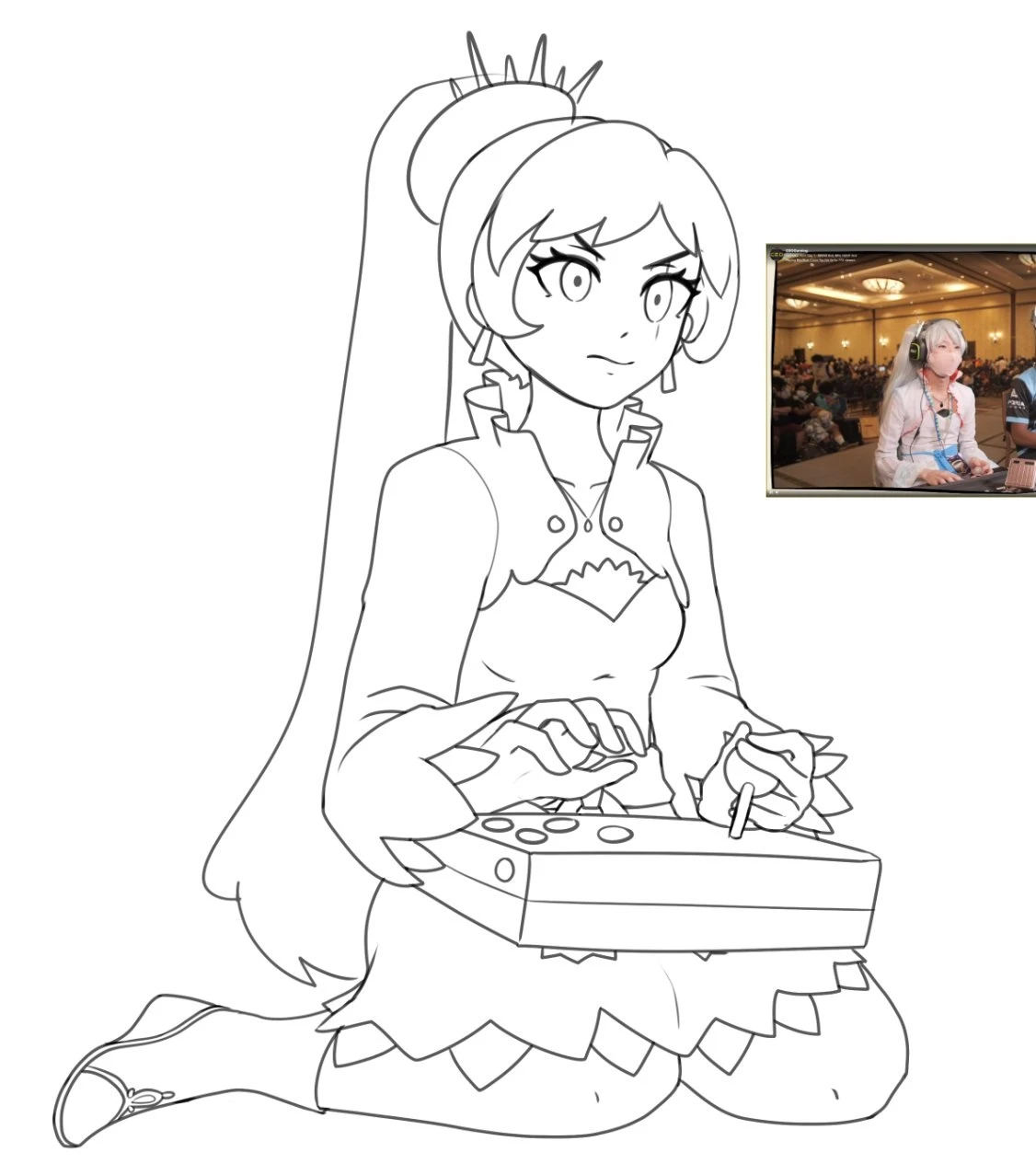 Вайсс Шни играет на турнире