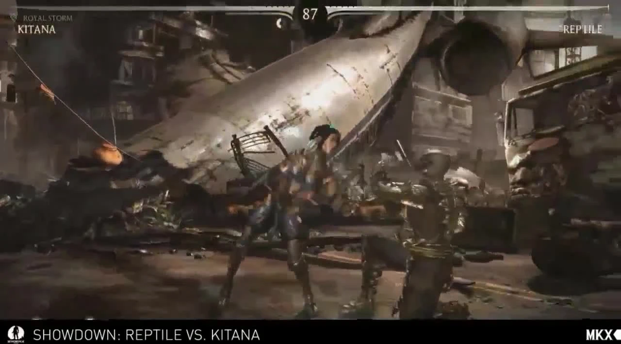 Новый геймплей Китаны и Рептилии в Mortal Kombat X, а также намеки на Соню и Джакса