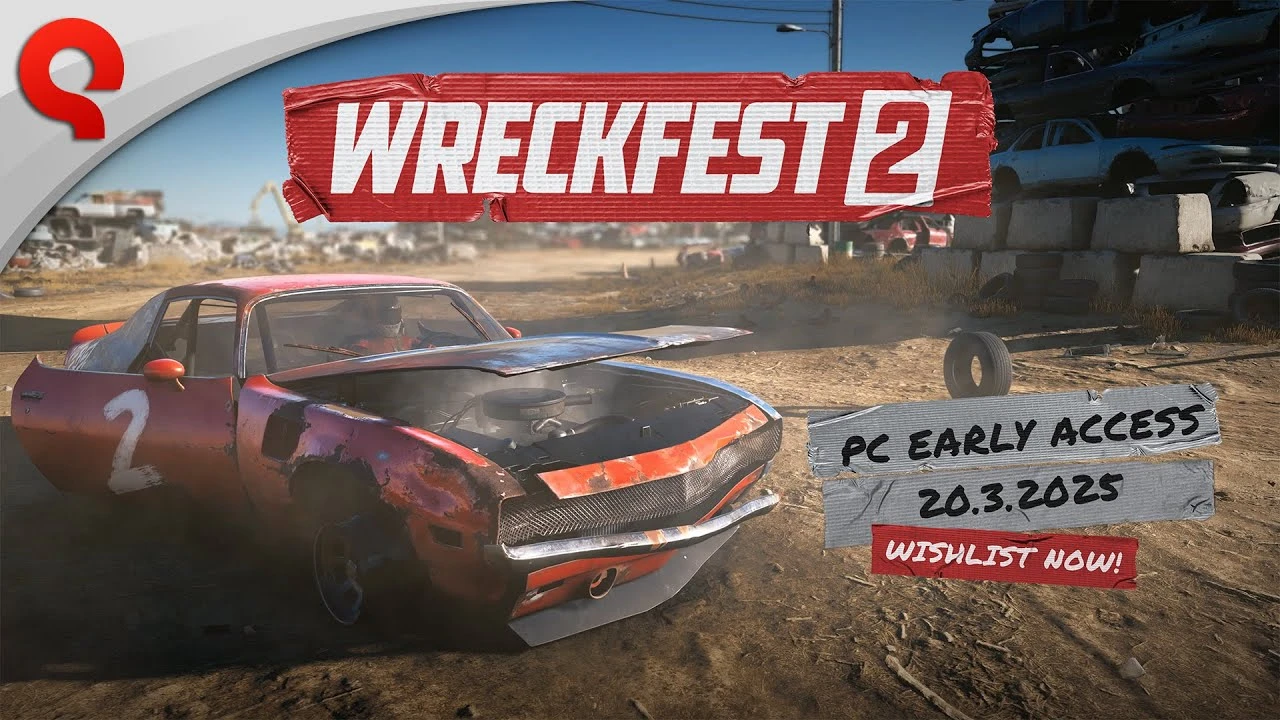 Wreckfest 2 выйдет в раннем доступе 20 марта 2025 года