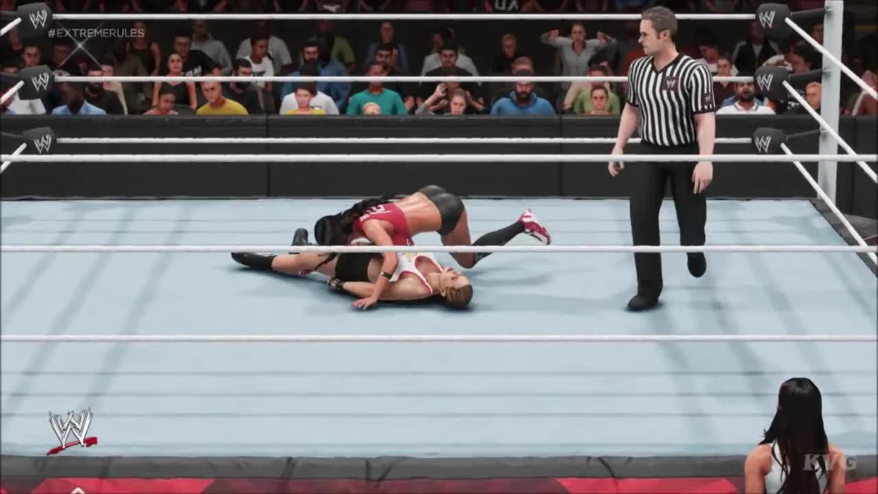 WWE 2K19 - Ronda Rousey vs Nikki Bella - Геймплей (PC HD)