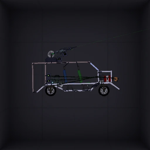 People Playground "Криповая тачка"