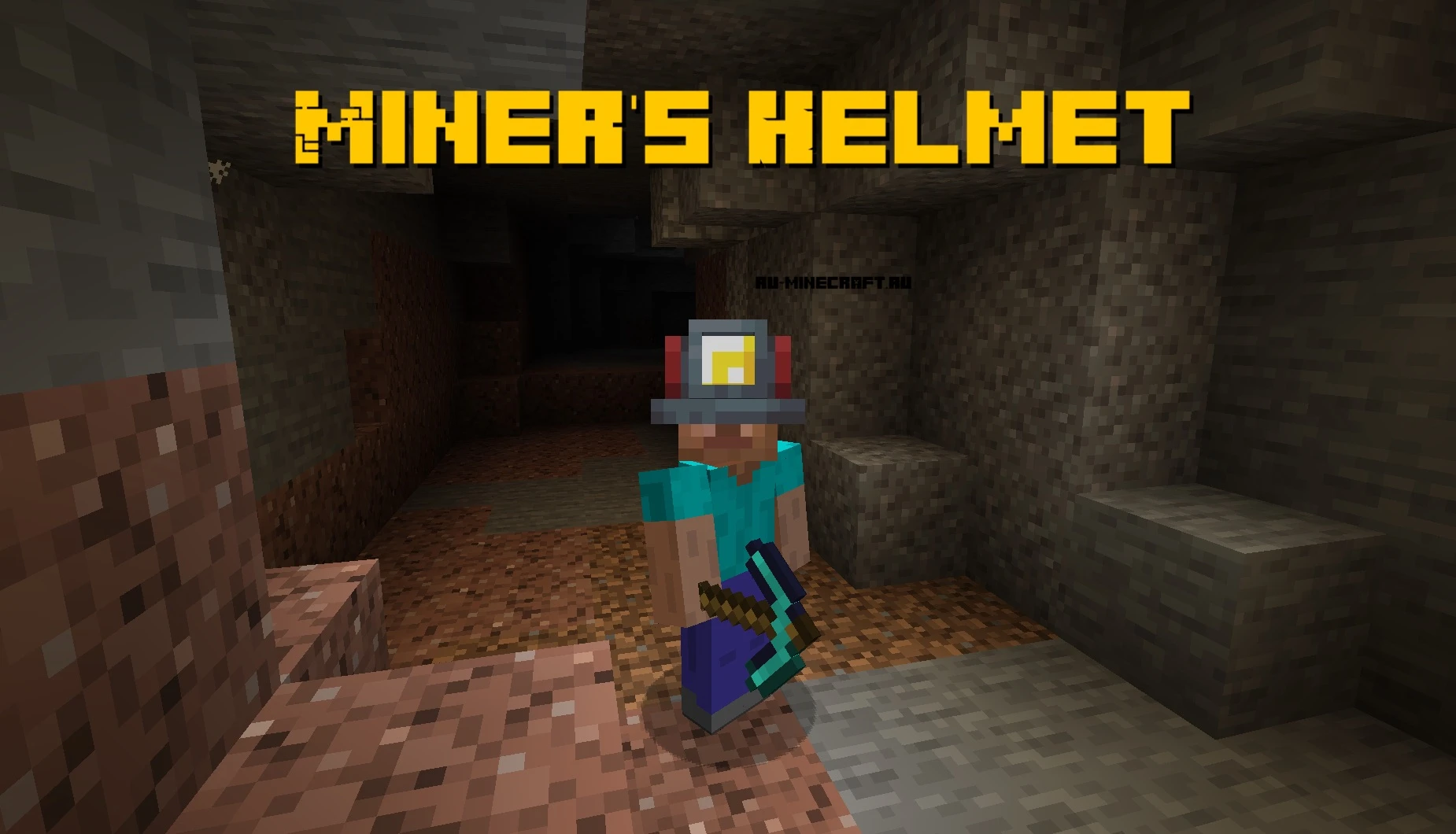 Minecraft "Miner's Helmet [1.15.2] [1.14.4]"