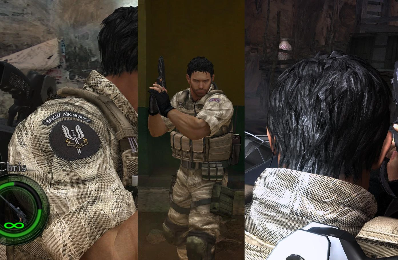 Resident Evil 5 "Крис SAS (исправленный)"