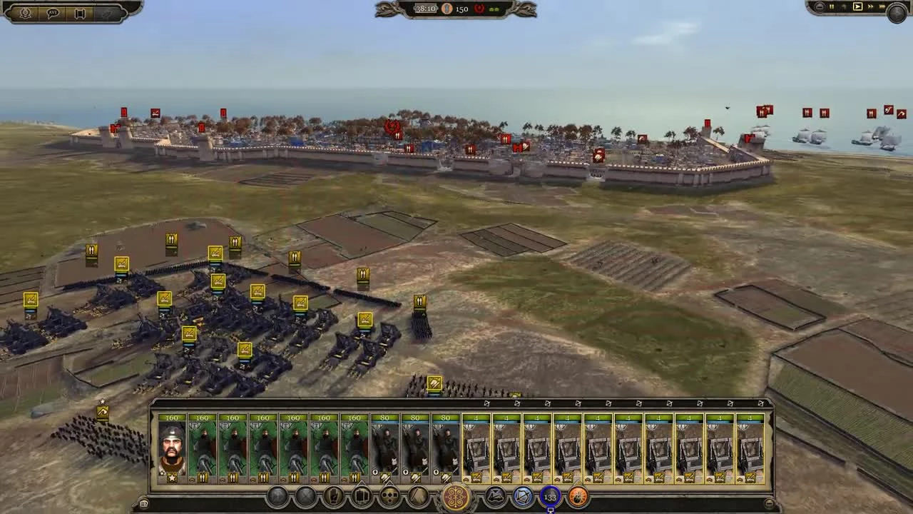 Total War: Attila "Прохождение на Русском #63 Артиллерийский шок (СКЛАВИНЫ)"