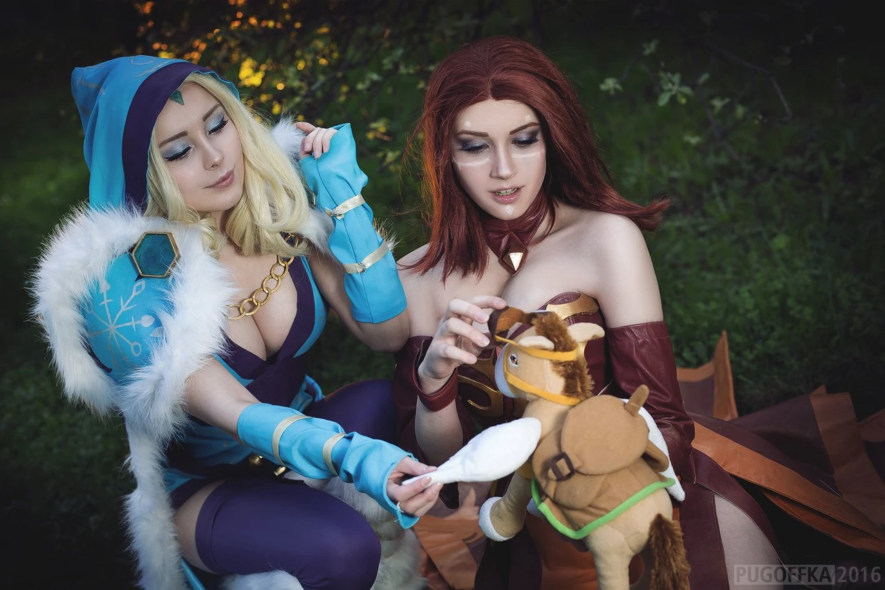 Горячий косплей. Кристал Мейден и Лина, которых мы заслужили