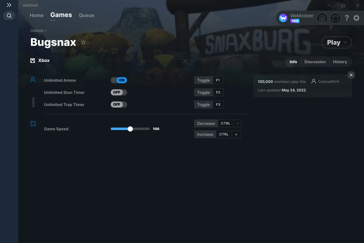 Bugsnax "Трейнер +4" [UPD: 24.05.2022] {ColonelRVH / WeMod}