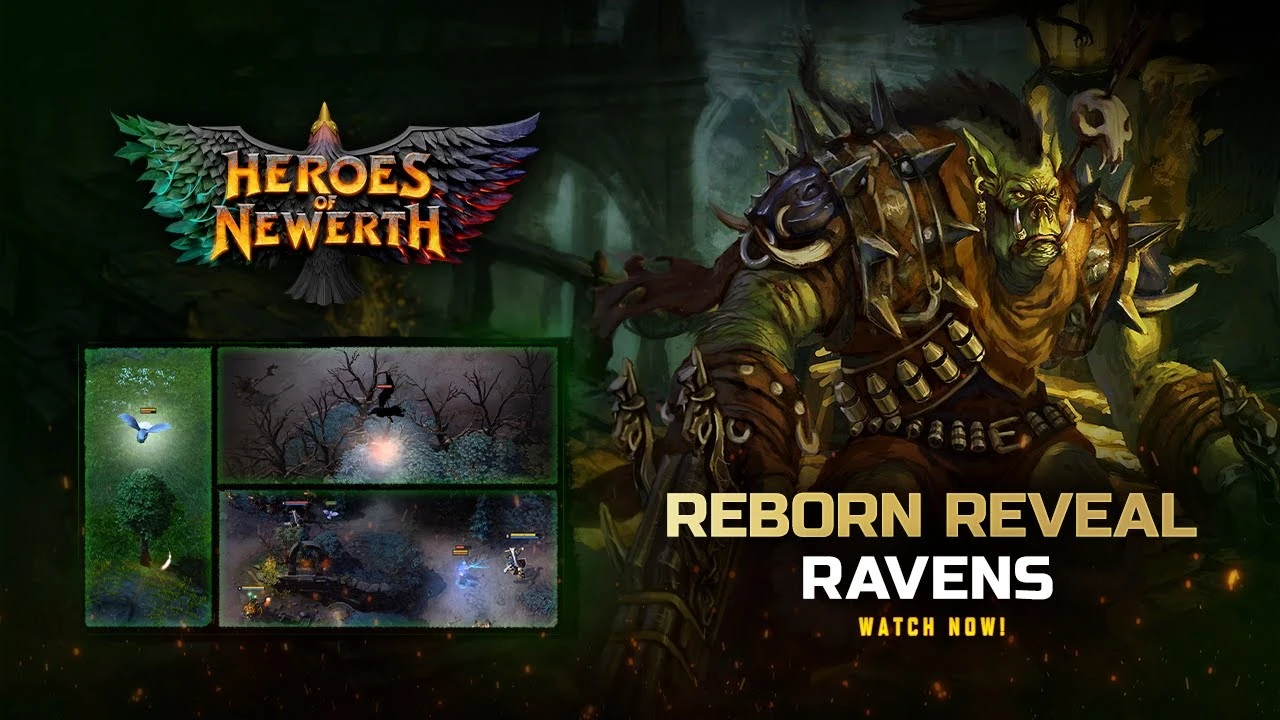 Разработчики Heroes of Newerth: Reborn показали разведывательных воронов