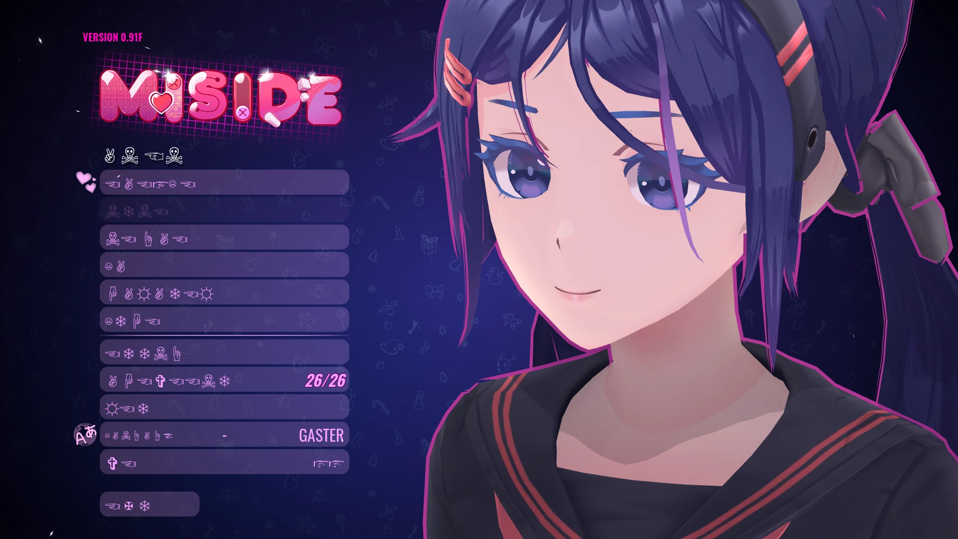 MiSide "Язык гастера"