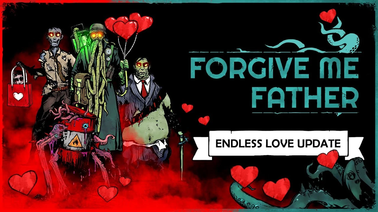 Обновление The Endless Love для одскульного хоррор-шутера Forgive Me Father добавило бесконечный режим и многое другое