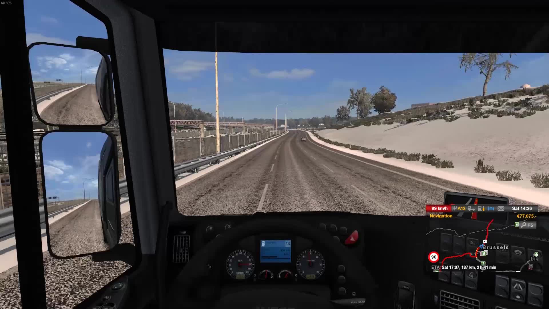 Euro Truck Simulator 2: Brest - Amsterdam часть 2
