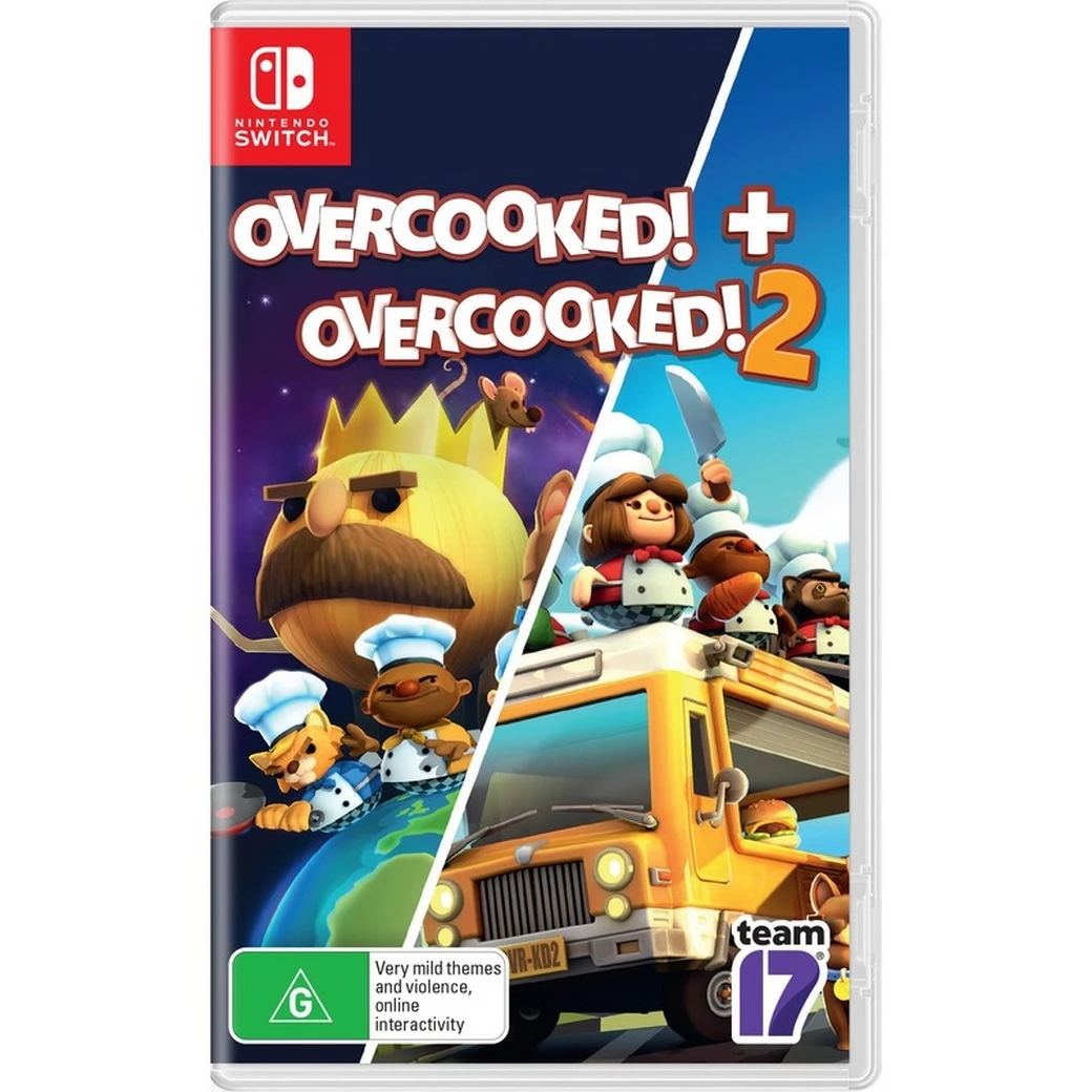 Двойное издание Overcooked! + Overcooked! 2 прибудет на Nintendo Switch