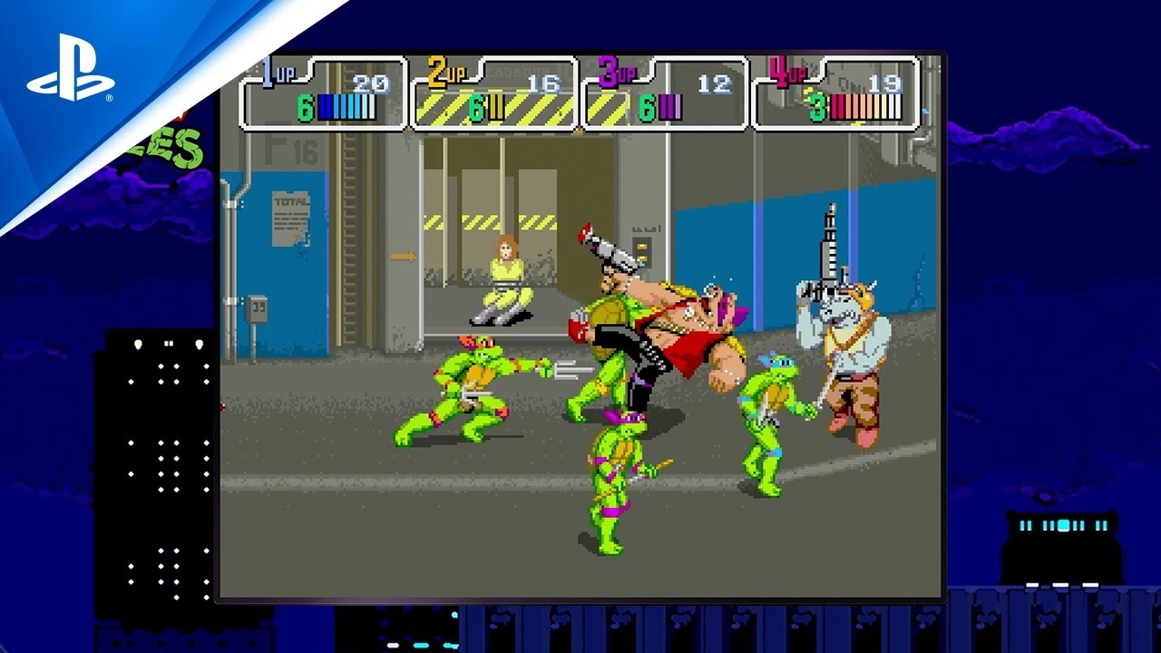 Новый геймплей Teenage Mutant Ninja Turtles: The Cowabunga Collection