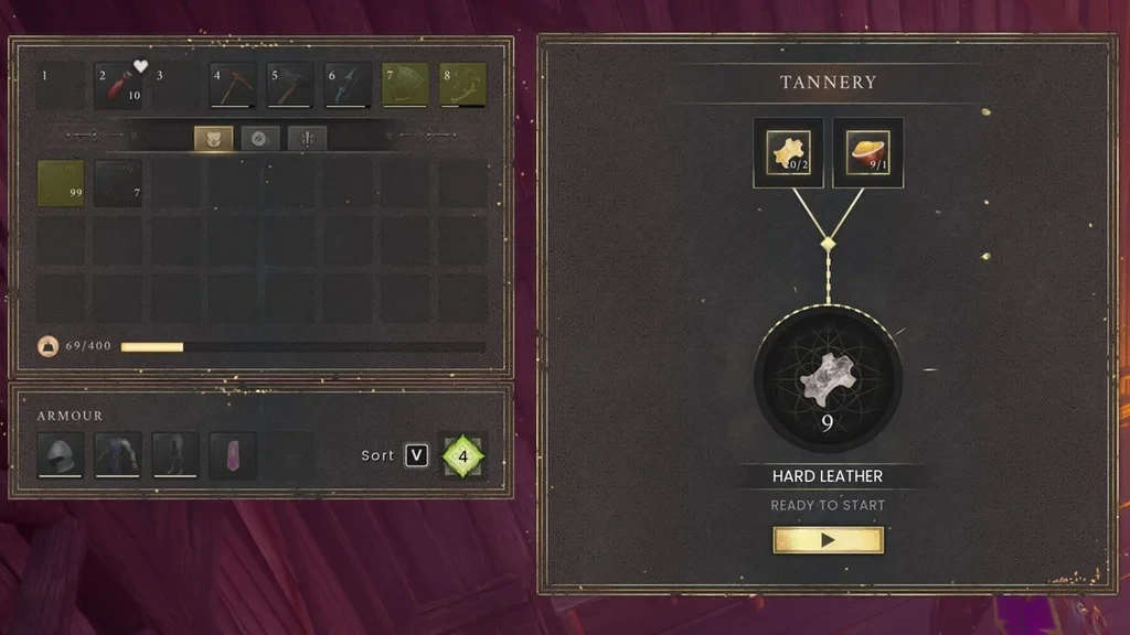 Как создавать Закалённую Кожу в RuneScape: Dragonwilds