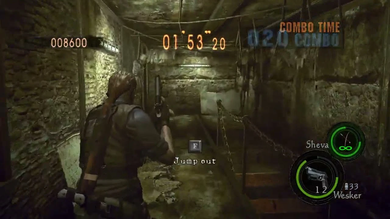 Вескер медленно приоткрыл дверь