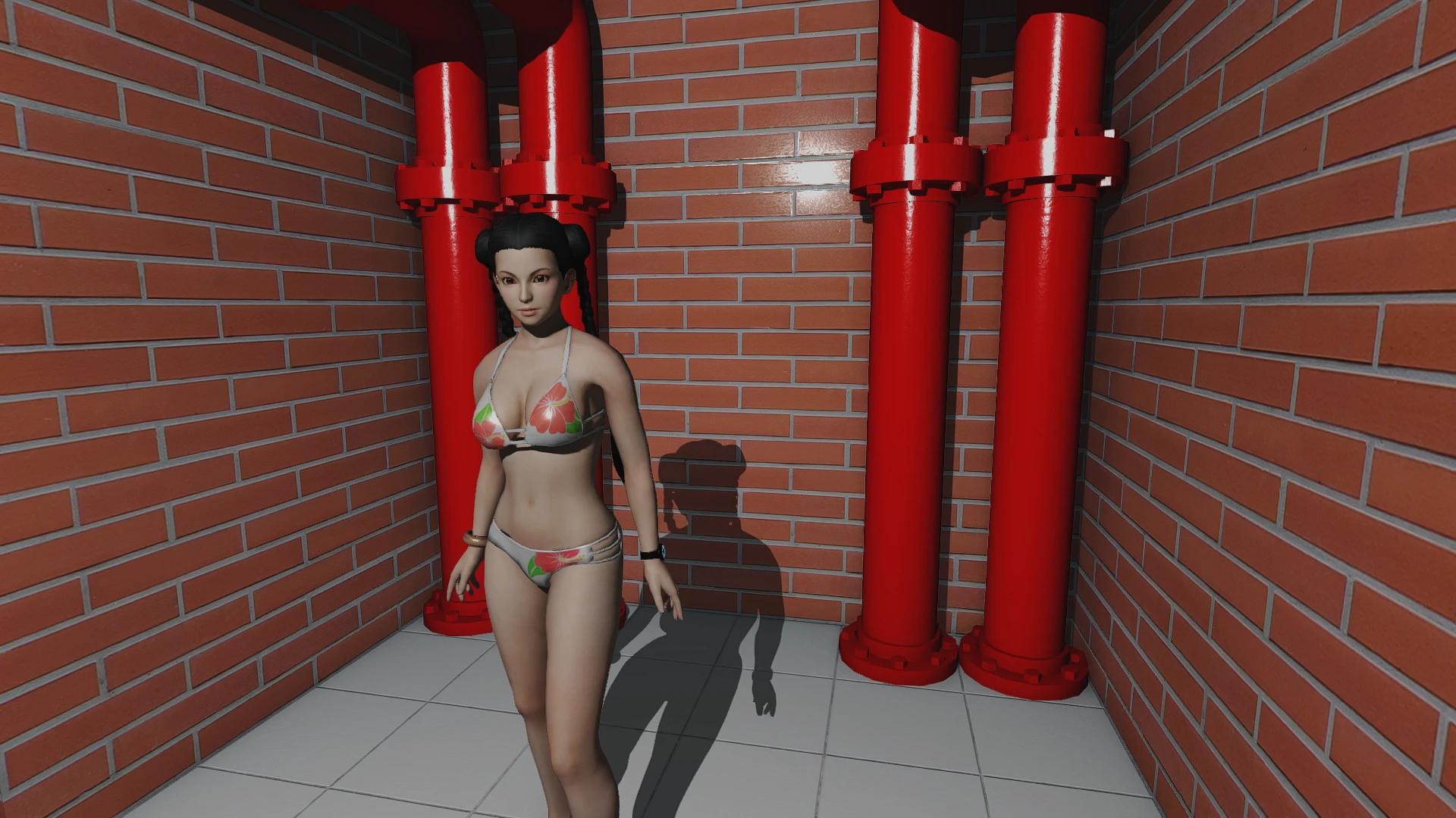 Haydee "Pai Chan (DOA) | Модель тела и костюм"