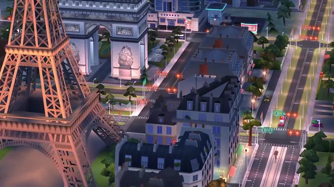 SimCity BuildIt: Трейлер &#171;Париж&#187;