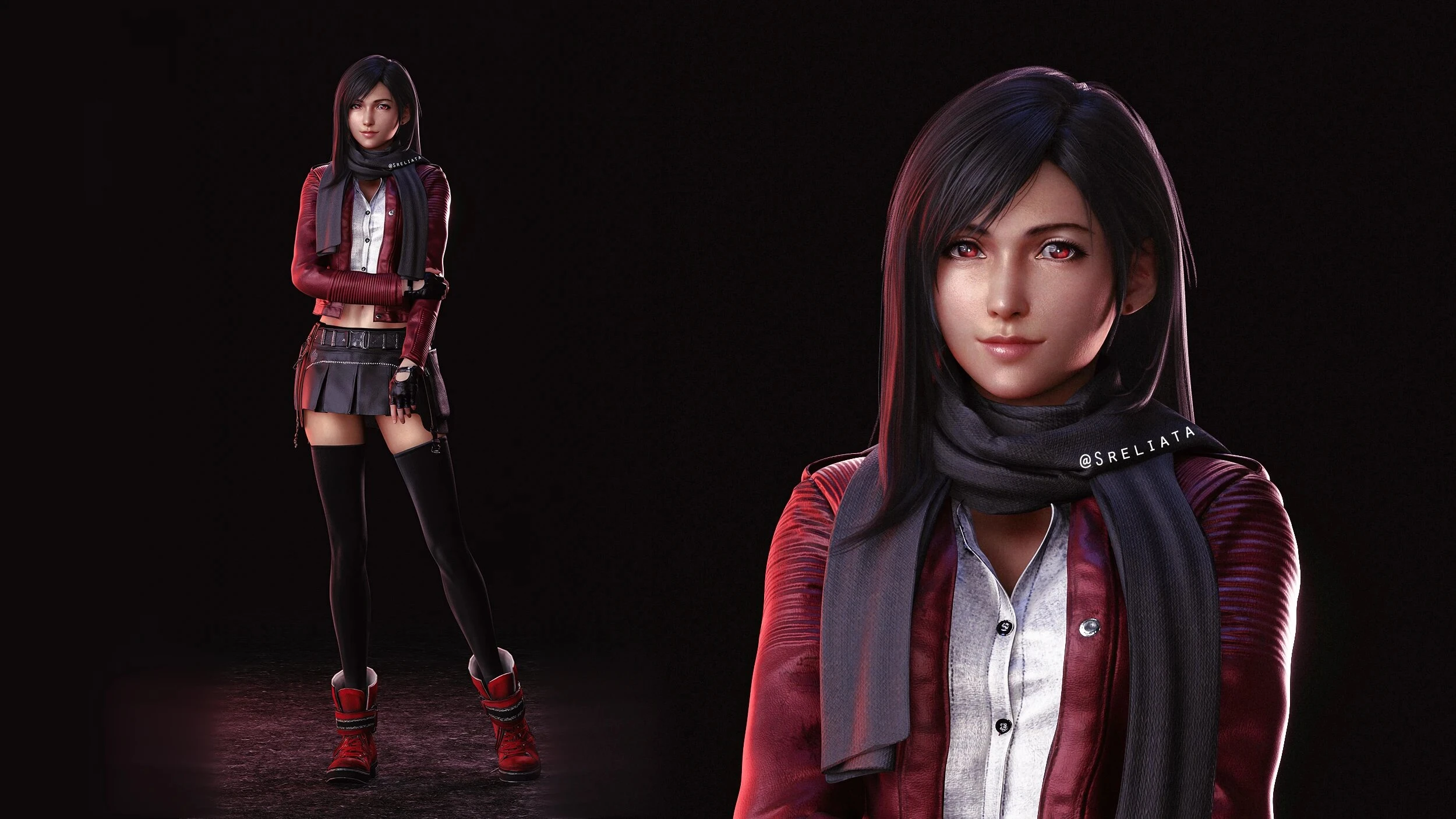 Final Fantasy 7 Remake "Городская Тифа"