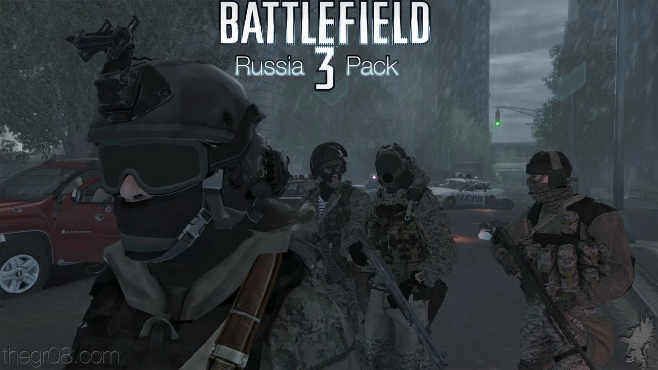 Grand Theft Auto 4 "Battlefield 3 Russian Soldiers Pack | Пак Русских солдат из Battlefield 3"