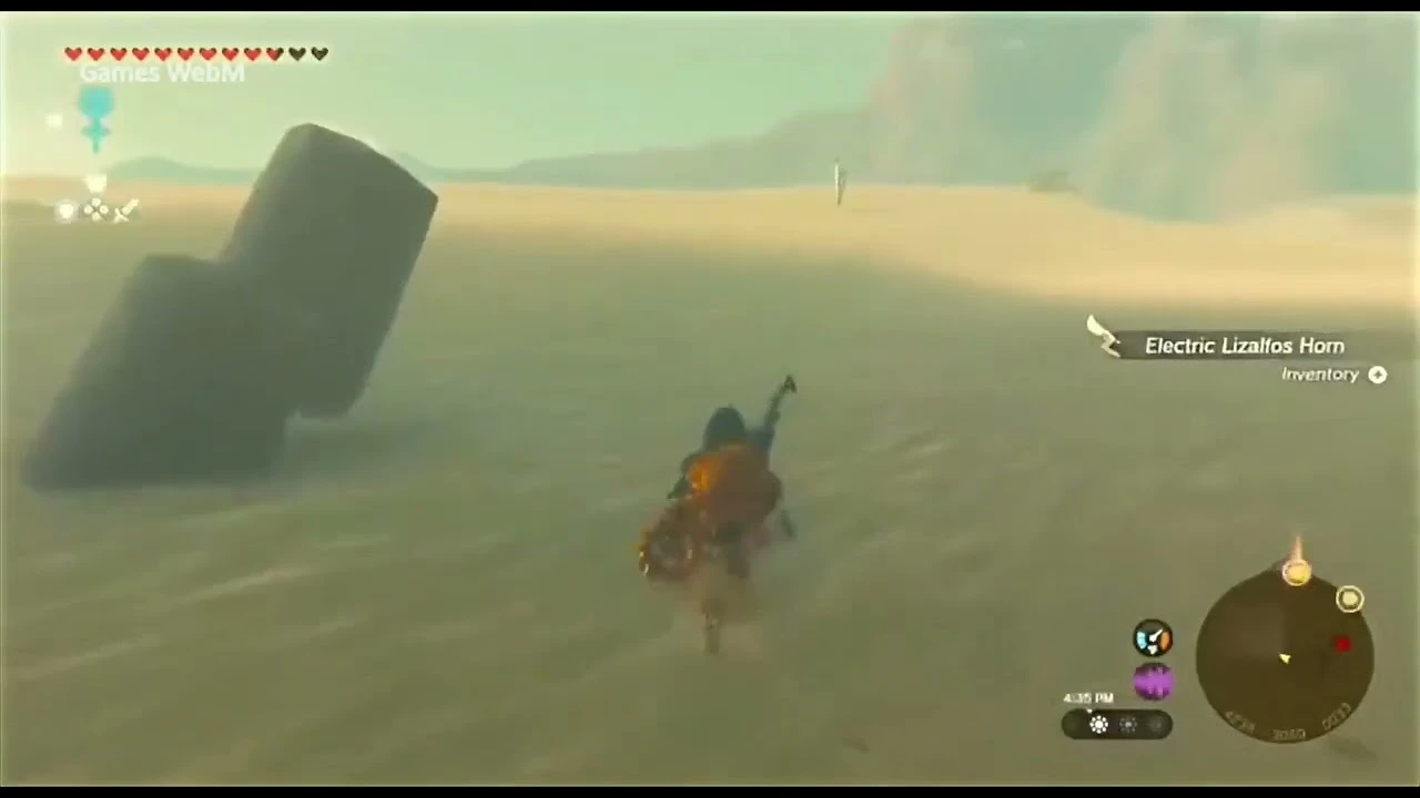 Идет Линк по пустыне и видит странный мираж