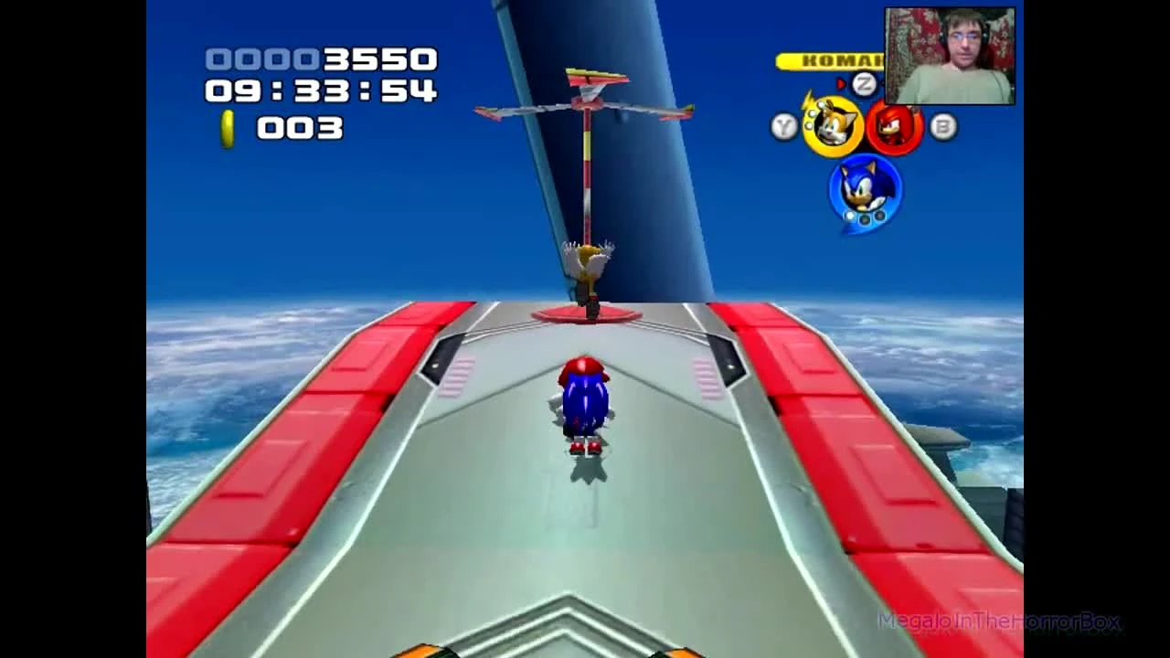 Sonic Heroes - 12. Атака небес (прохождение на русском)