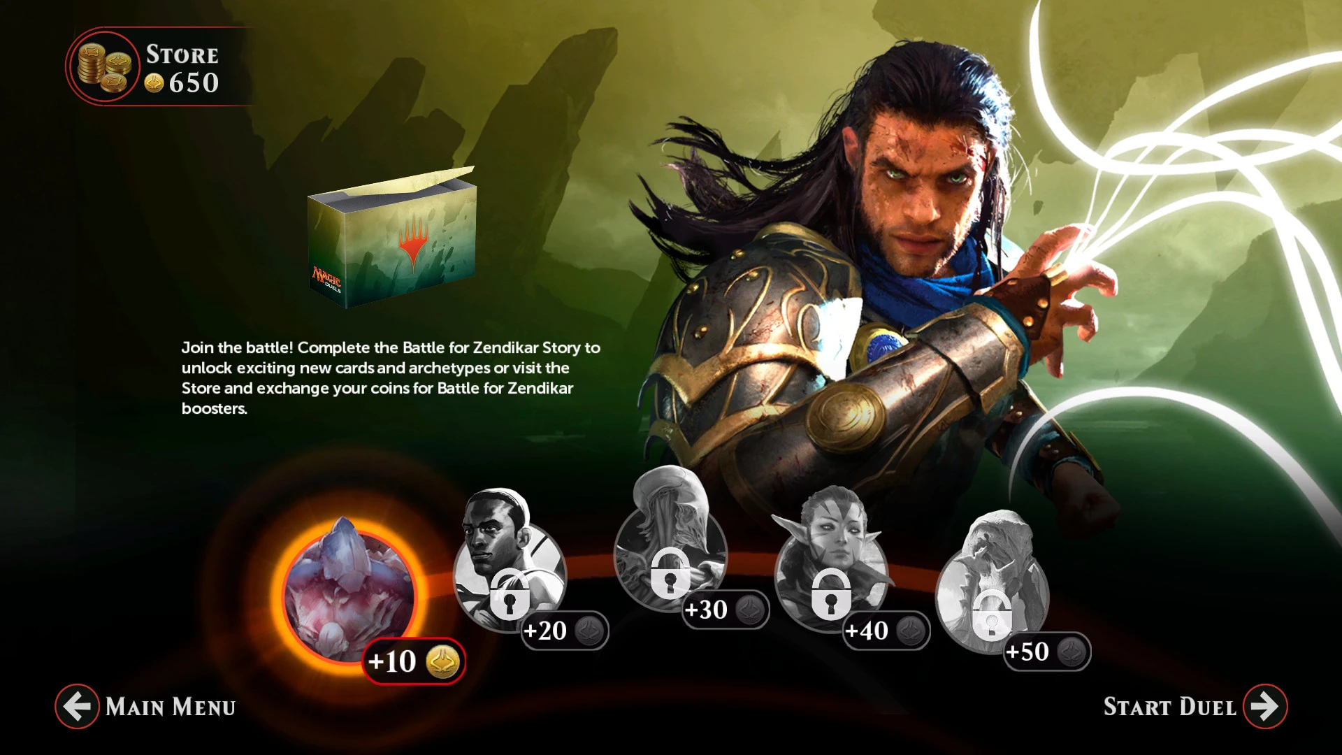 Первое контентное обновление для Magic Duels - Битва за Зендикар