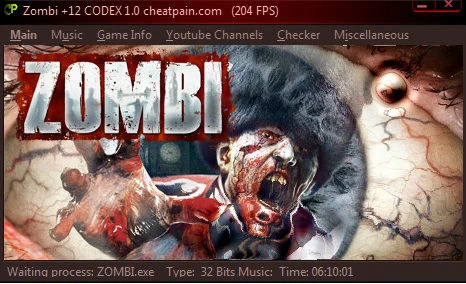 Zombi: Трейнер/Trainer (+12) [1.0] {h4x0r}