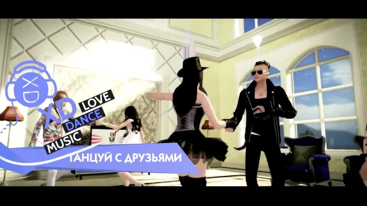 XD: Love Dance Music "Геймплейный трейлер игры"