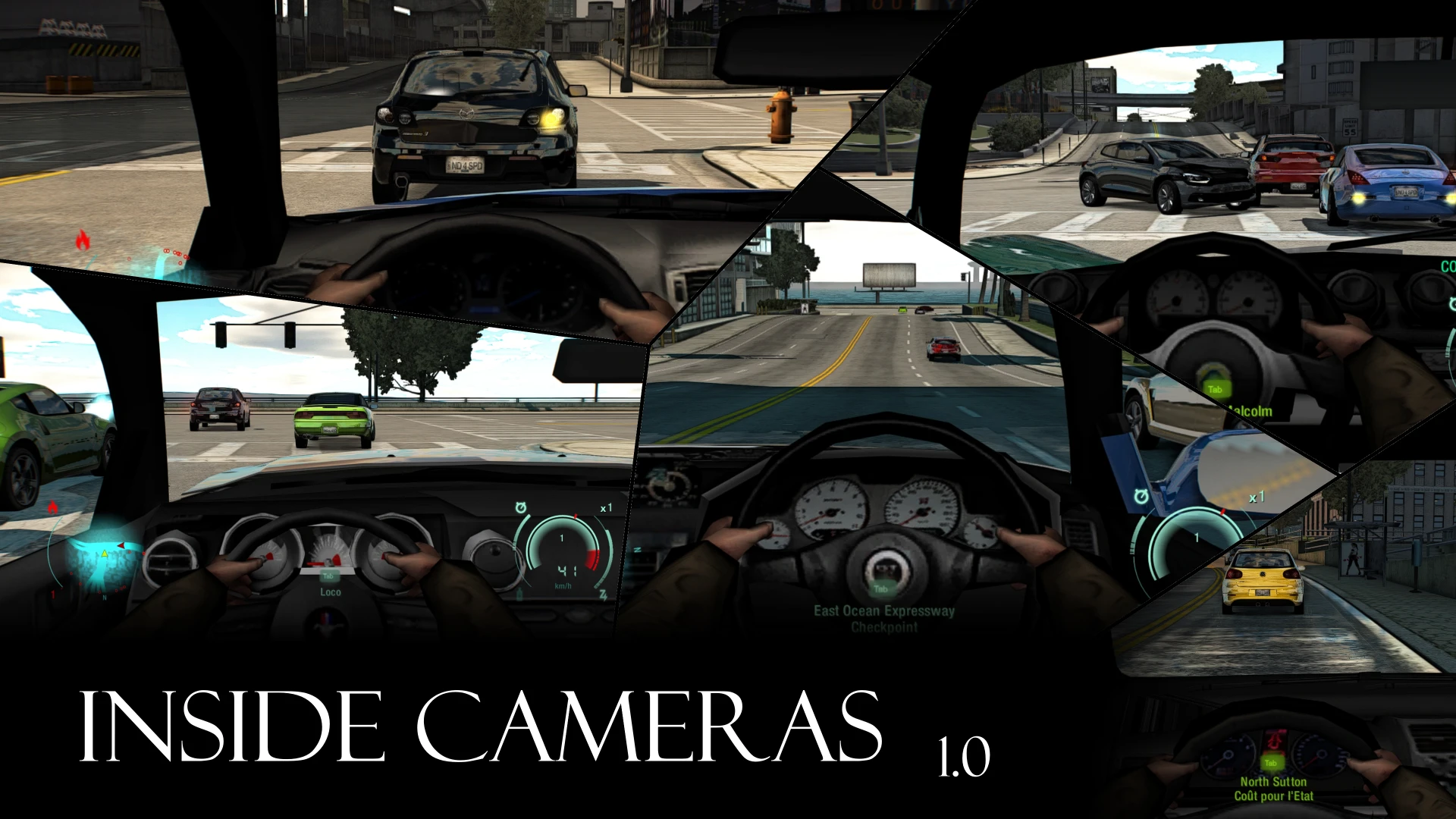 Need For Speed: Undercover "Камера от 1-го лица"