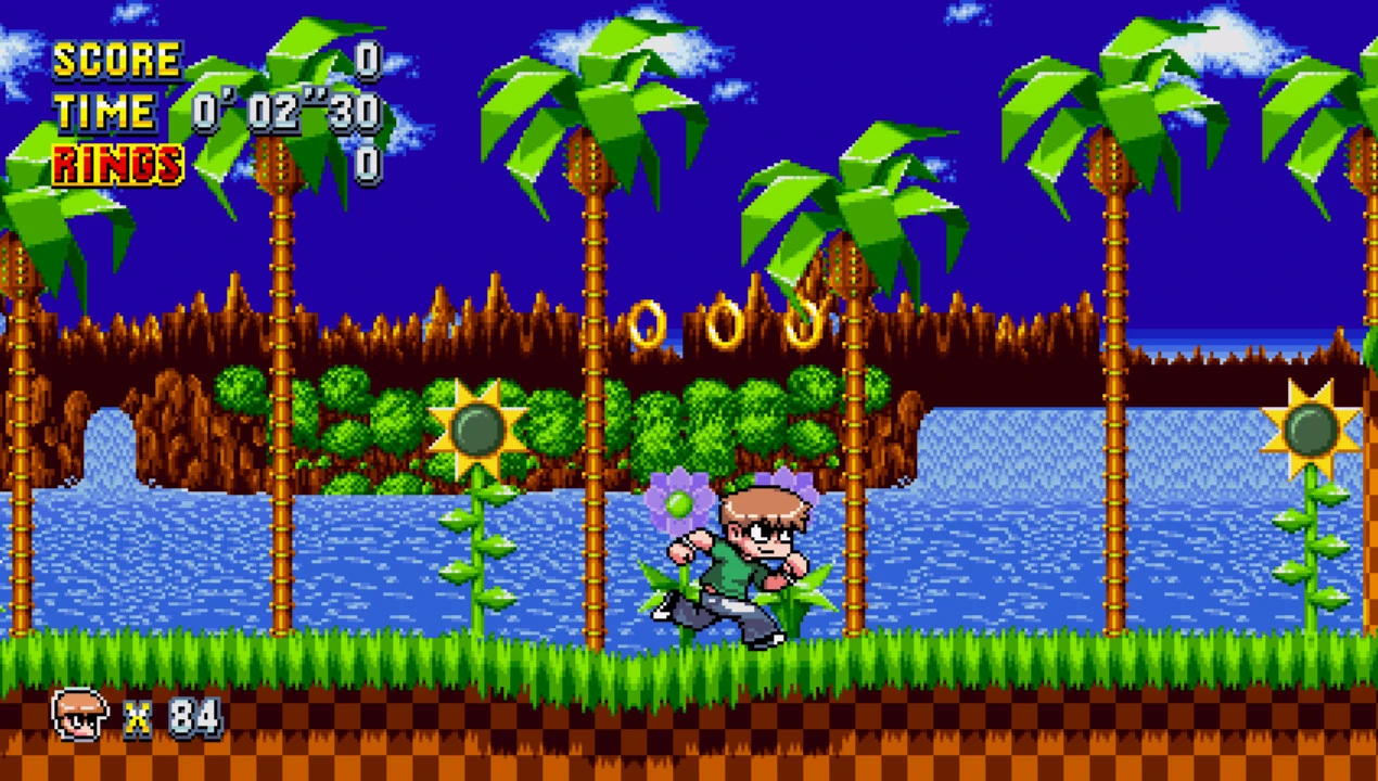 Sonic Mania "Scott Pilgrim vs. The Mania mod / Скотт Пилигрим против Мании мод"