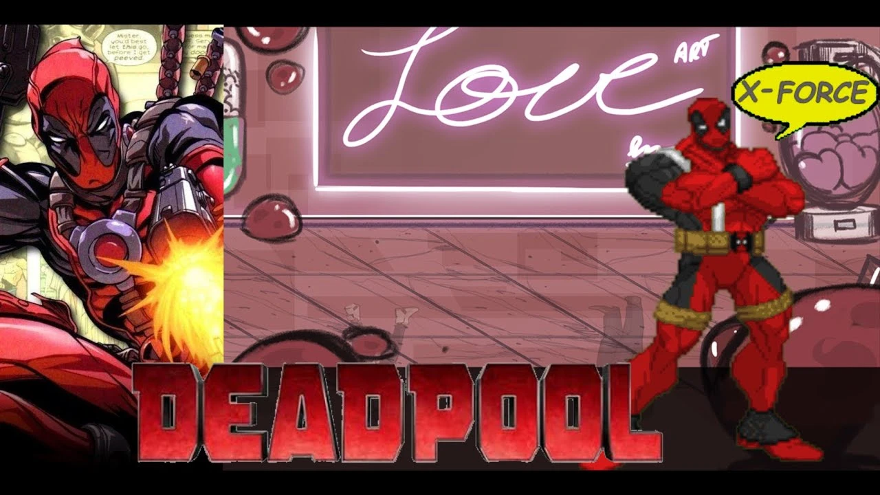 Streets of Rage 4 "Deadpool mod"