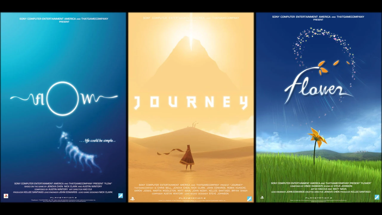 Journey, Flower и flOw выйдут этим летом в составе трилогии для PS4 в 1080p и с 60fps