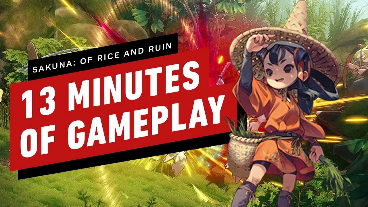 13 минут геймплея Sakuna: Of Rice and Ruin