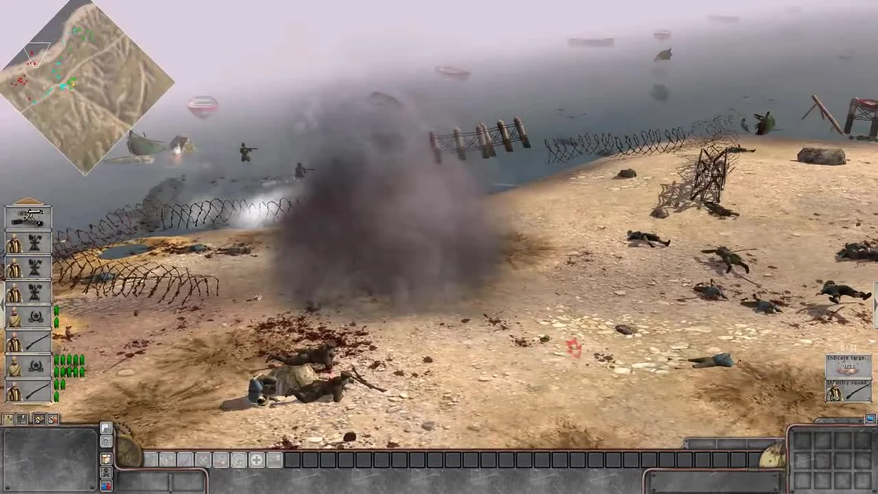 WW1 высадка на пляж - Дарданелльская операция | Battle of Empires: 1914-1918 Gameplay