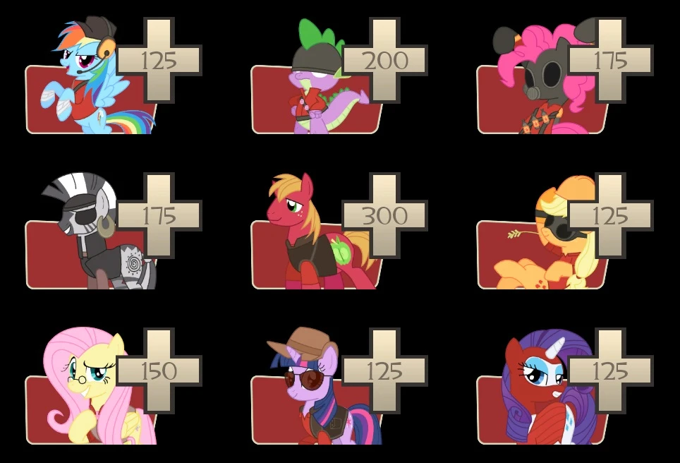 Team fortress 2 "Интерфейс в стиле MLP"